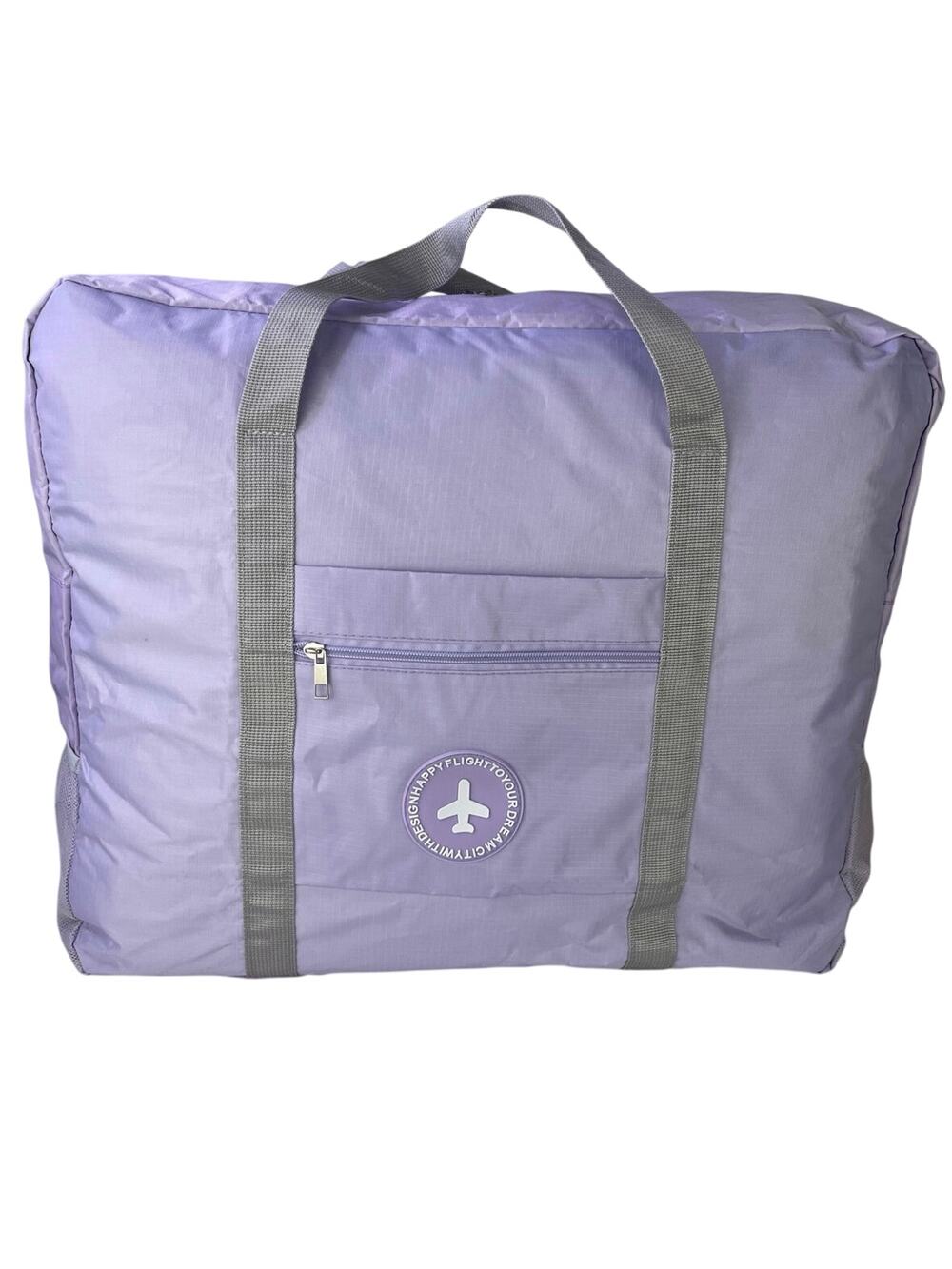 Travel Bag Foldable Duffle Sports Gym Tote Sleepover Zip Lightweight Weekend NWT
